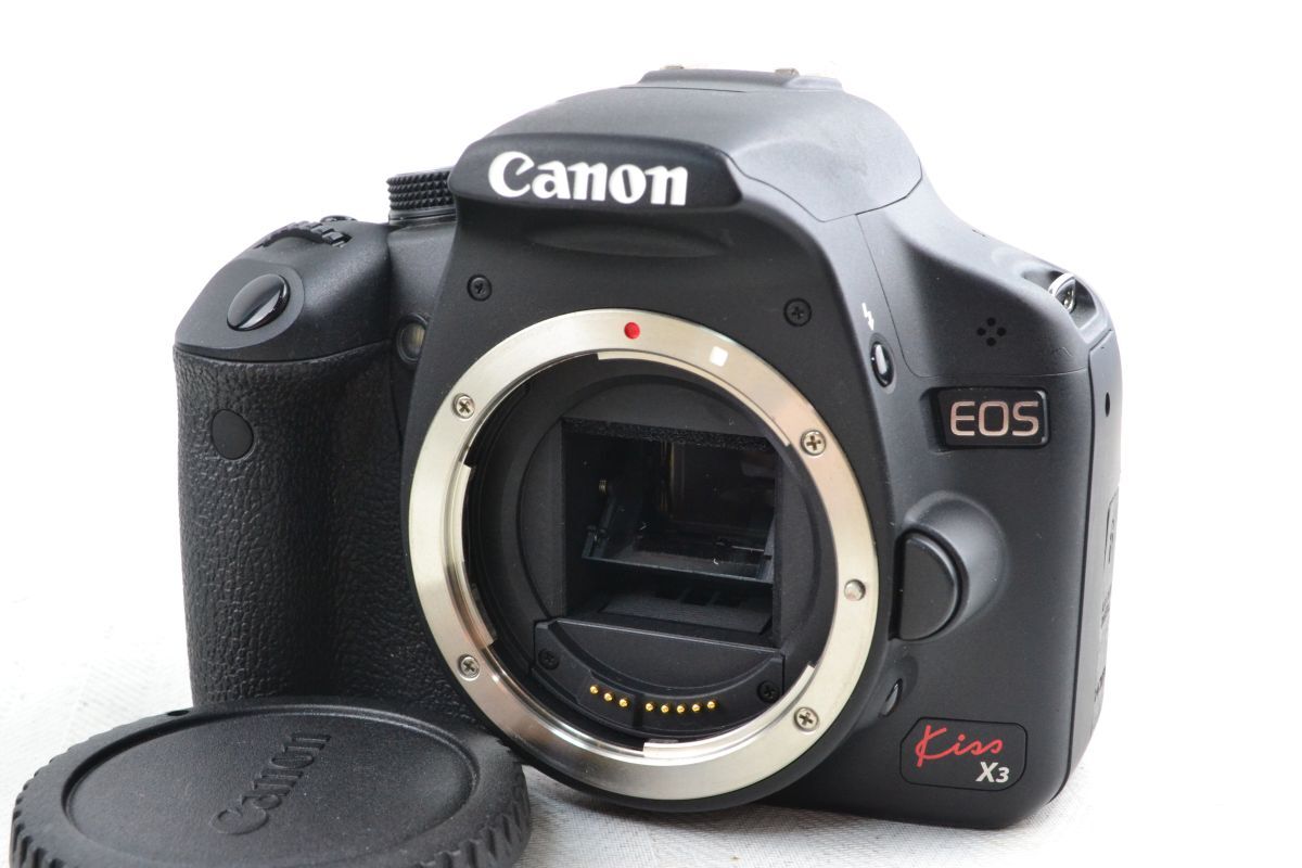 ☆実用美品☆CANON キヤノン EOS Kiss X3 ボディ シャッター回数1658
