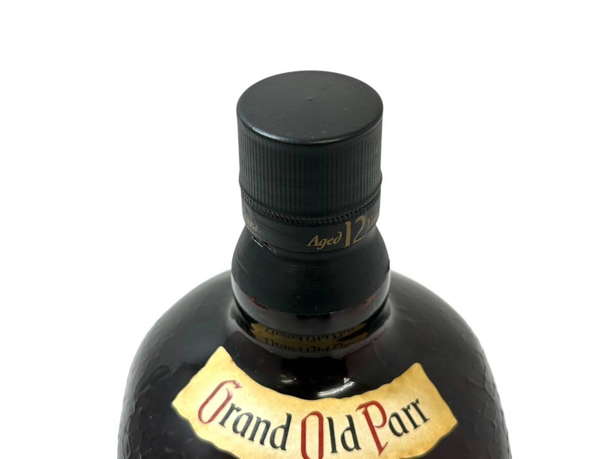【未開栓/ウイスキーおまとめ4本】Grand Old Parr/グランド オールドパー 12年 De Luxe デラックス スコッチ 750～1000ml 43％ 古酒_9