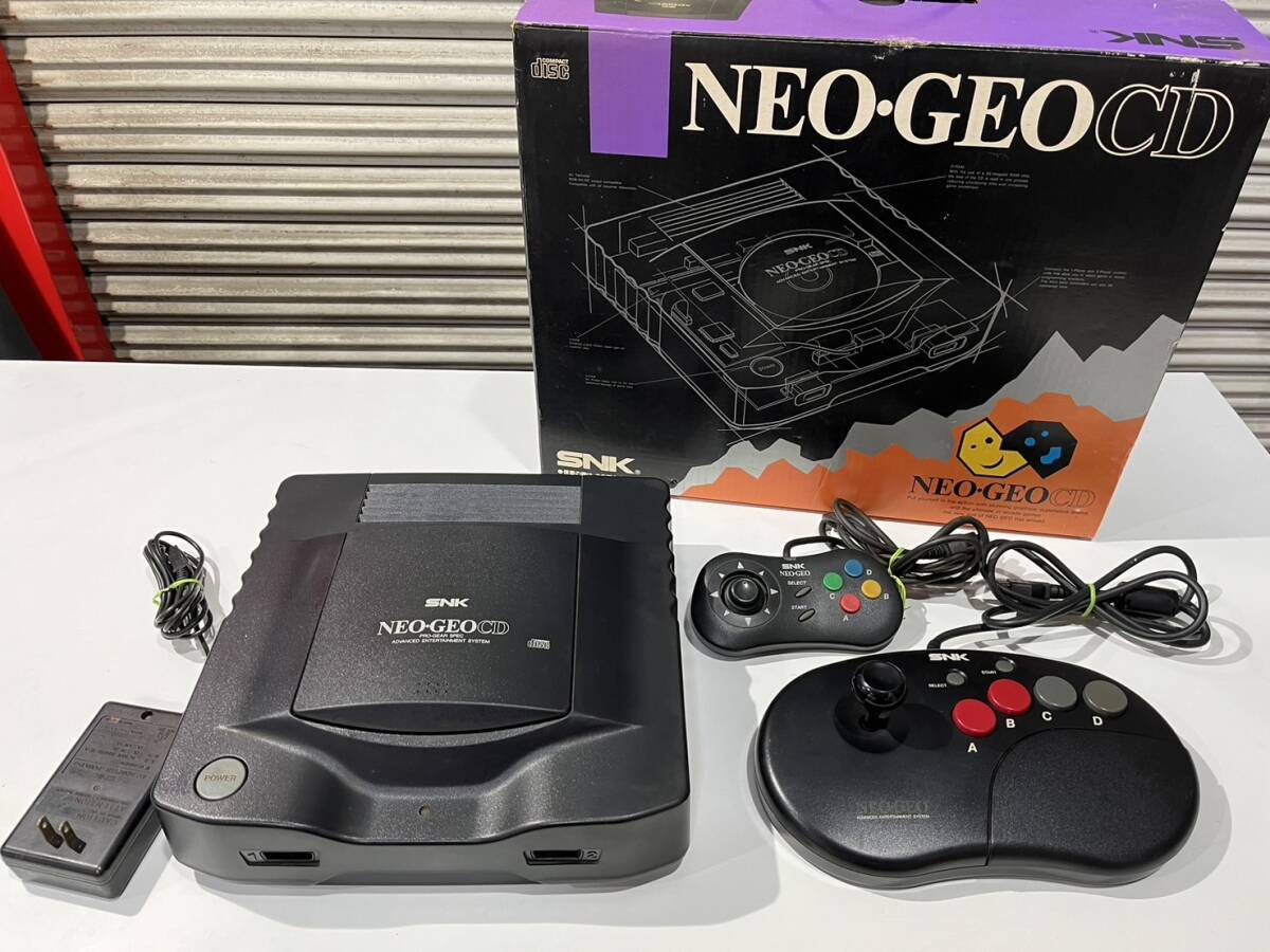 CD-T01 SNK CD Neo Geo Console ネオジオCD NEOGEO-CD with Tested GEO 