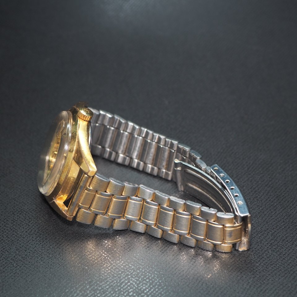 1～円【希少 赤文字カレンダー 機械式】RADO ラドー Golden Horse