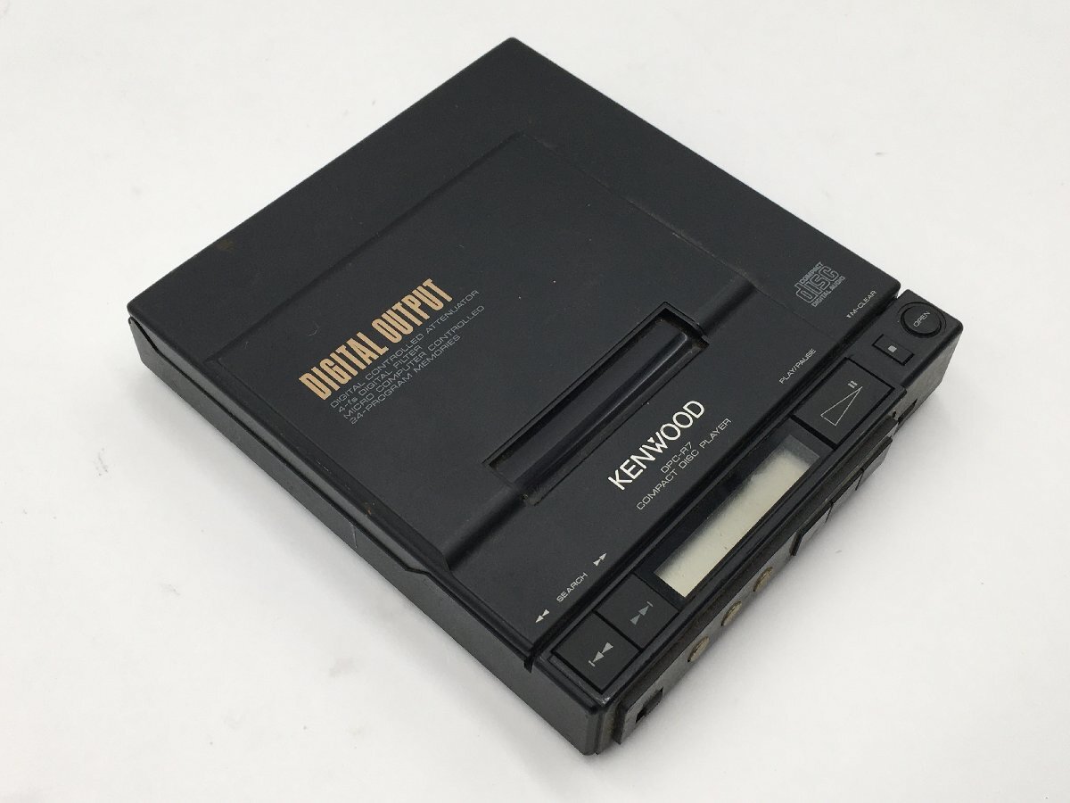 ♪△【KENWOOD ケンウッド】PORTABLE COMPACT DISC ポータブルCD 