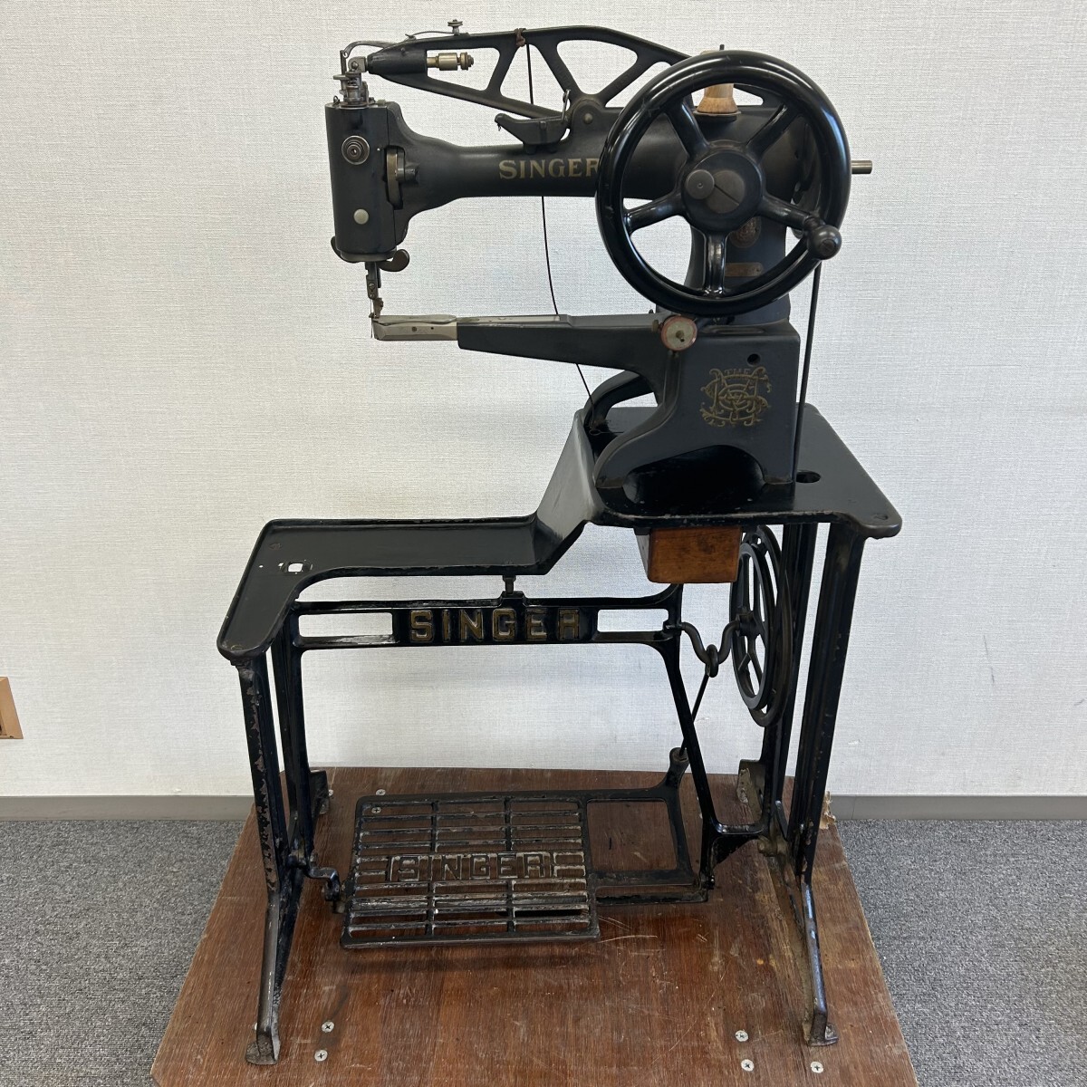 SINGER 29K71 八方ミシン 工業用足踏みミシン シンガー No.323 
