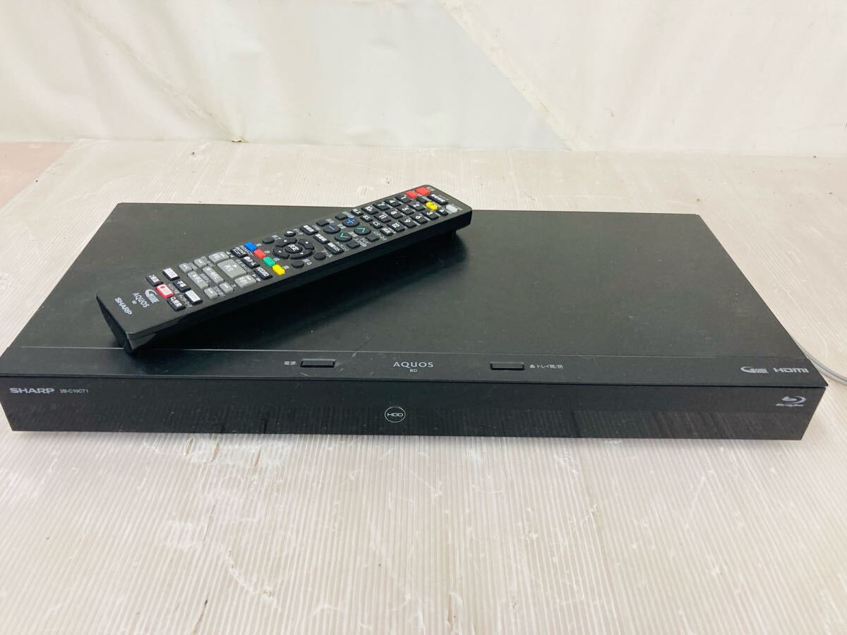 SHARP AQUOS BDレコーダー2B-C10CW1 2020年製 整備品 SHARP AQUOS BD