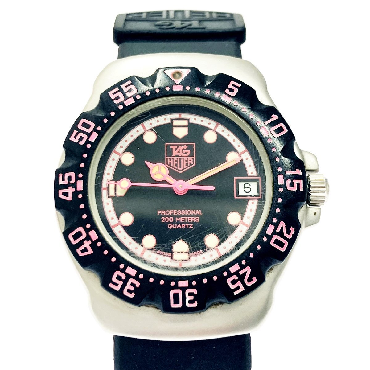 1円スタート】TAG HEUER タグホイヤー 377.513 フォーミュラ1 SS 