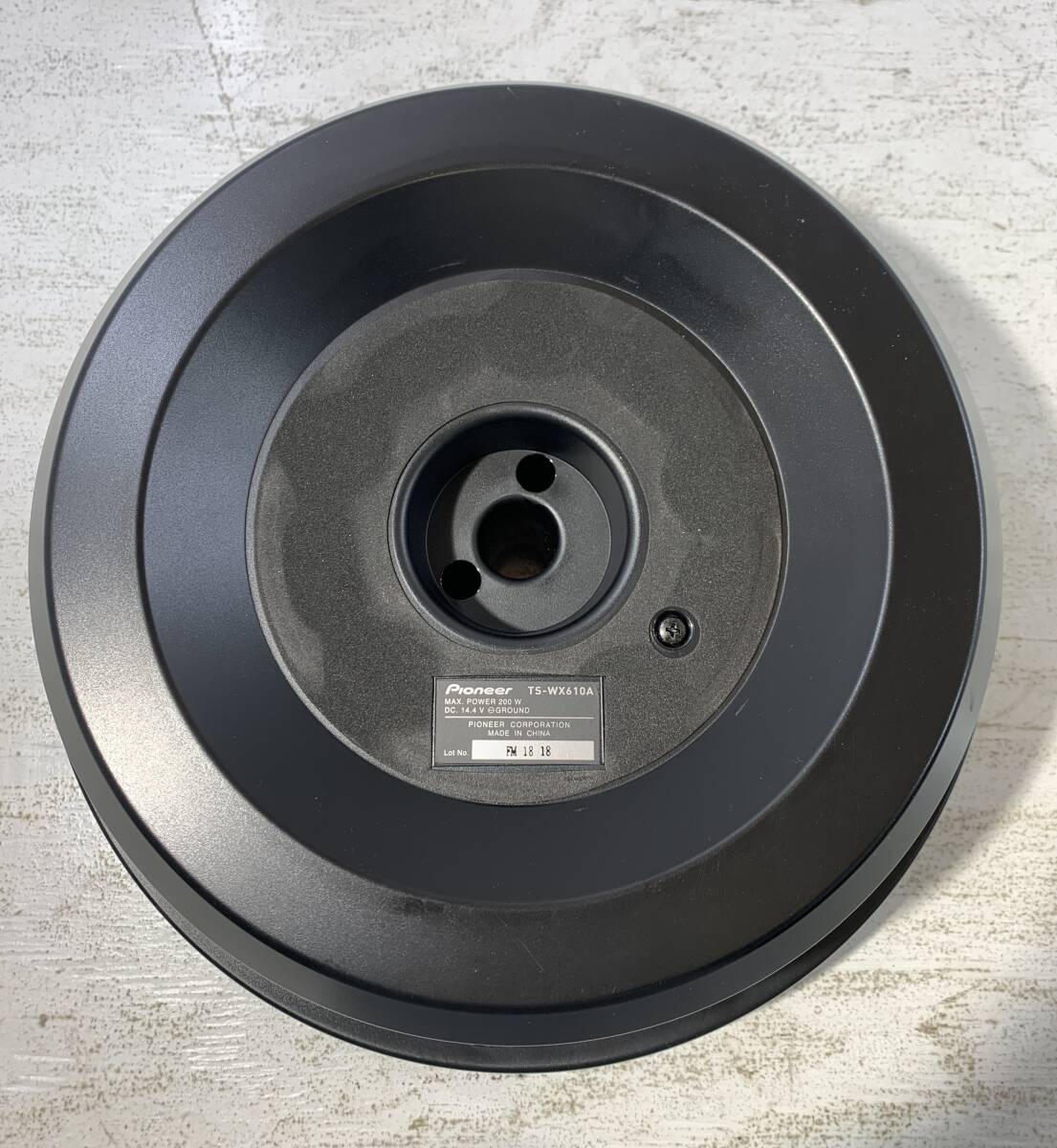 【69-01-0204】【ジャンク/100】carrozzeria パワードサブウーファーシステム TS-WX610A パワードサブウーファー carrozzeria 69-01-0204ジャンク&frasl;100carrozzeria サブウーハー格安修理 TS-WX1600A ｜パイオニア公式