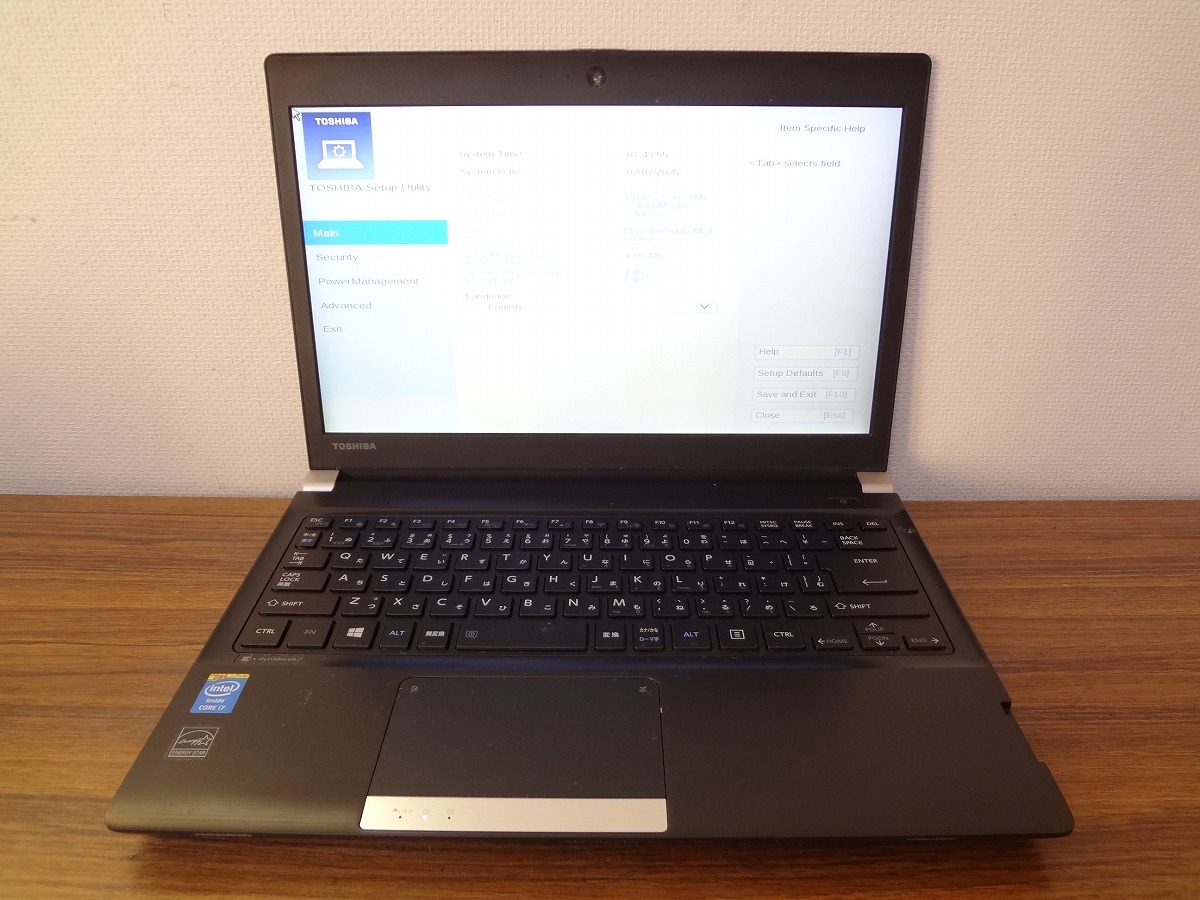 TOSHIBA R734 R734⁄M ⁄ dynabook CPU i7 core メルカリ - ジャンクの 