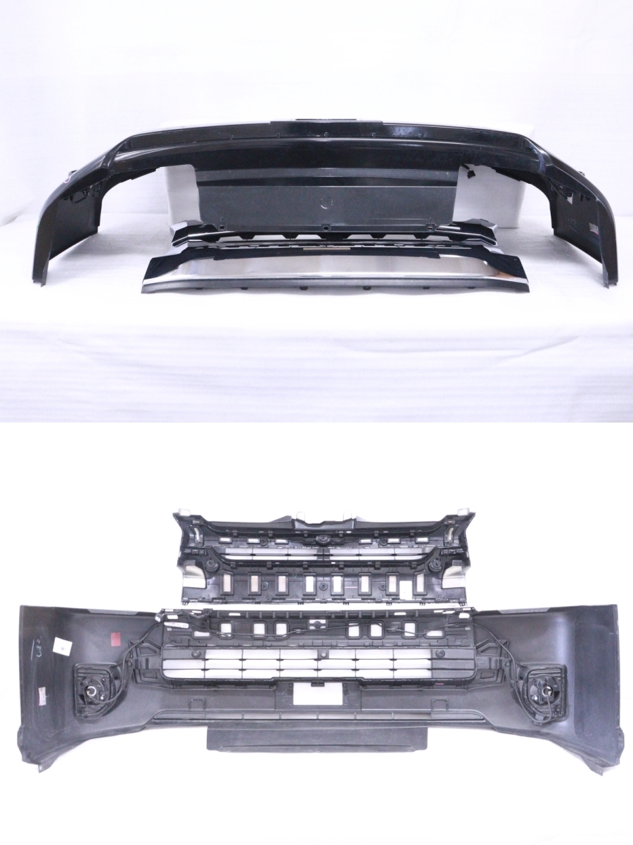 51-2356☆新車外し 4型～ 200 ハイエース ワイド フロントバンパー
