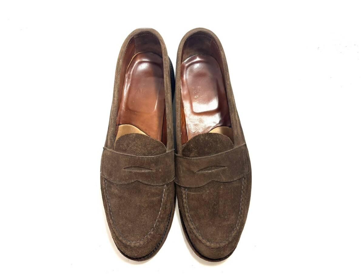 Alden/オールデン 62457 コインローファー 8.5D 26.5cm スエード 