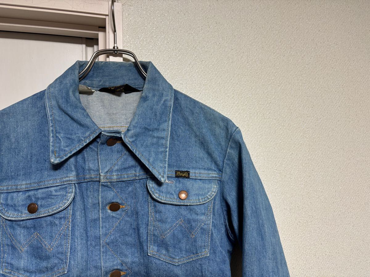 70sヴィンテージ MADE IN USA アメリカ製Wranglerラングラーデニム 