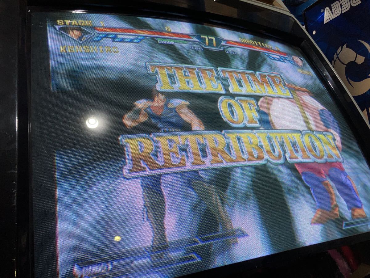 SEGA ATOMIS WAVE 北斗の拳 アーケード ゲーム 基板 セガ 中古