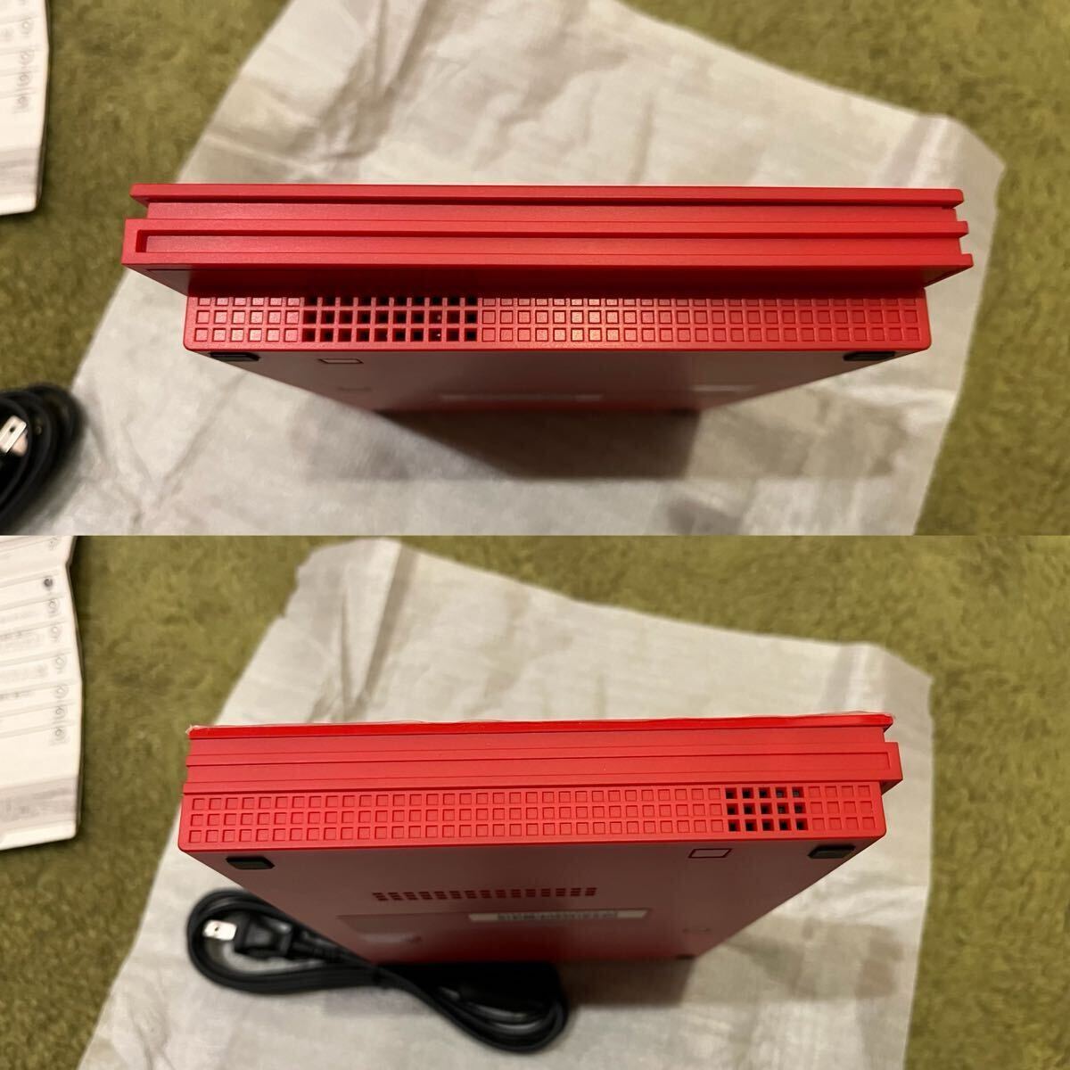 新品未使用　希少品　SONY ソニー PlayStation 2 PS2 シナバー・レッド　薄型 SCPH-90000CR 本体 プレイステーション2 本体セット_8