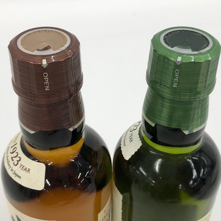 飲料 未開栓 SUNTORY サントリーシングルモルト ウィスキー 山崎 180ml