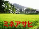 １円～新米22年産★冷ても美味☆幻の高原米ミネアサヒ玄米10Kg_1