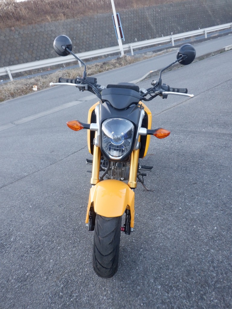 グロム　JC61　1型　書類・鍵付き　実働　ベース車⑤　格安　売り切り　黄_3