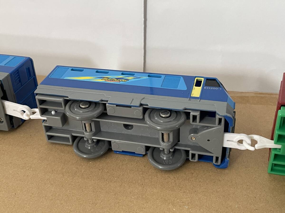 【中古】プラレール EH200-1 動作可_9