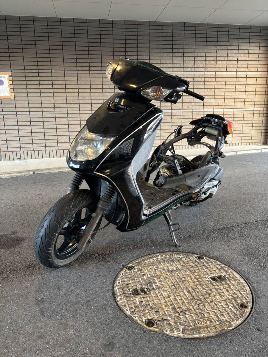 シグナスx 1型 SE12J 部品取り　不動ジャンク　2型ステムついてます　引き取り限定_1