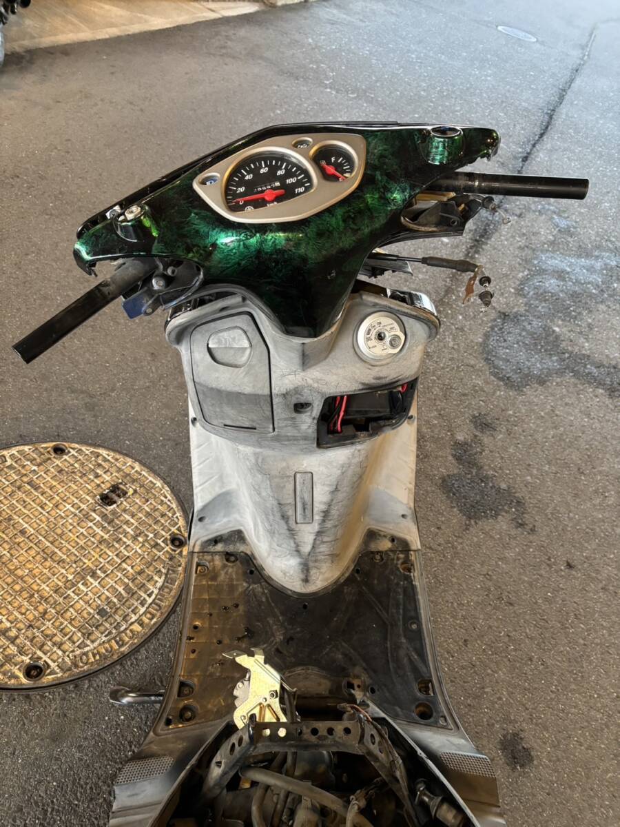 シグナスx 1型 SE12J 部品取り　不動ジャンク　2型ステムついてます　引き取り限定_4