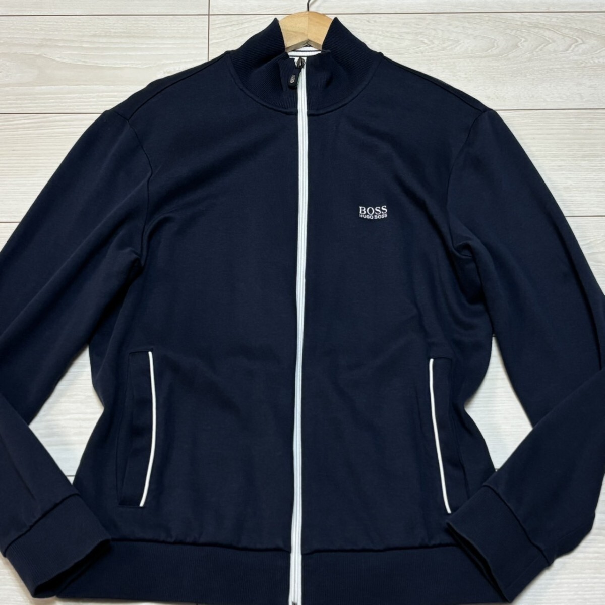 未使用級/L相当☆HUGO BOSS ヒューゴボス トラックジャケット ジップ