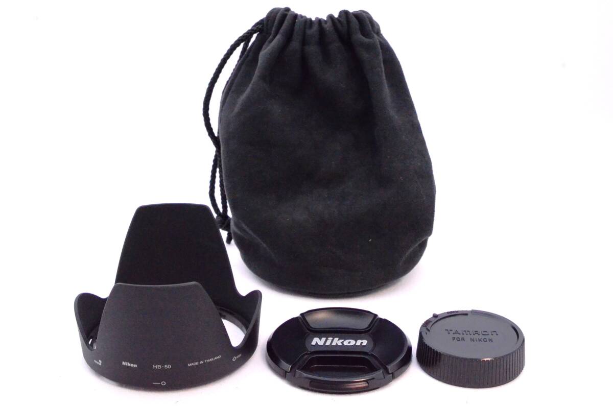 人気 美品 Nikon ニコン AF-S 28-300mm F3.5-5.6 G ED VR ズームレンズ フード ソフトケース_10