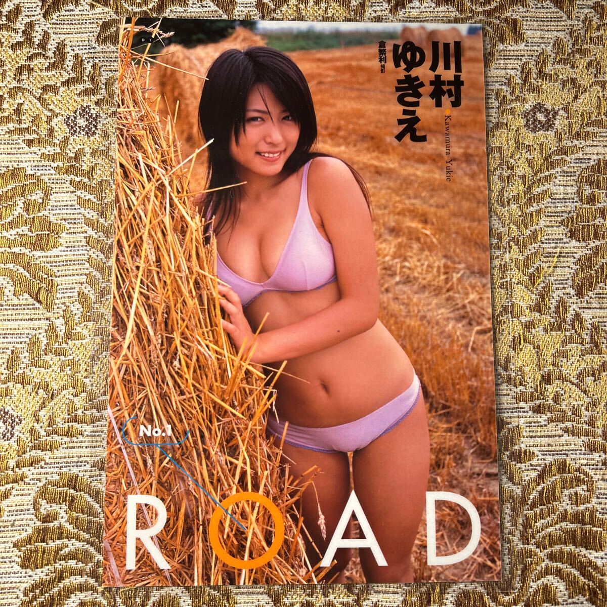 厚手ラミネート加工》 川村ゆきえ 18歳 貴重グラビア 切り抜き 7P