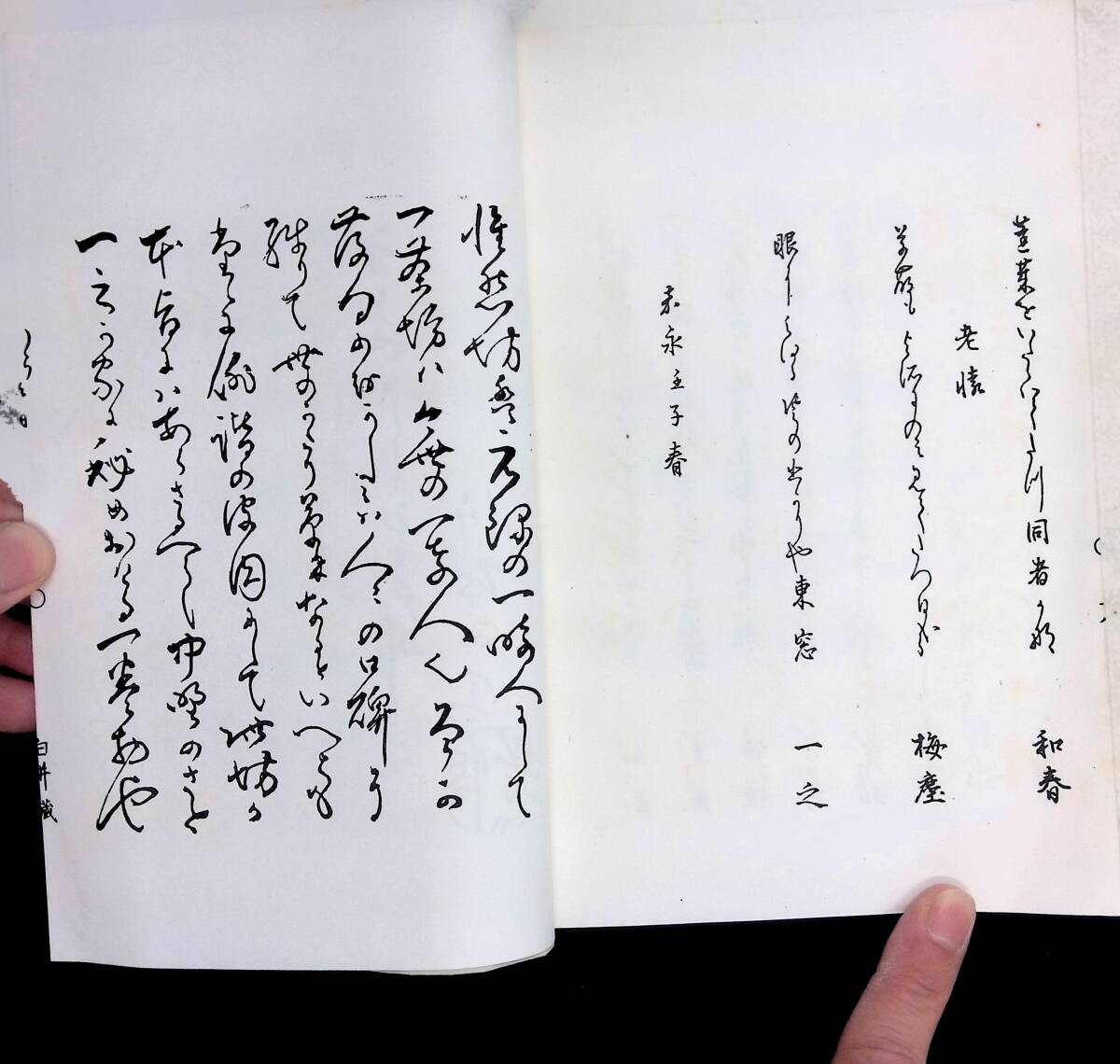 おらが春　全　小林一茶　天理図書館本 複製 二 発行年不明　YB250225M1 01_5