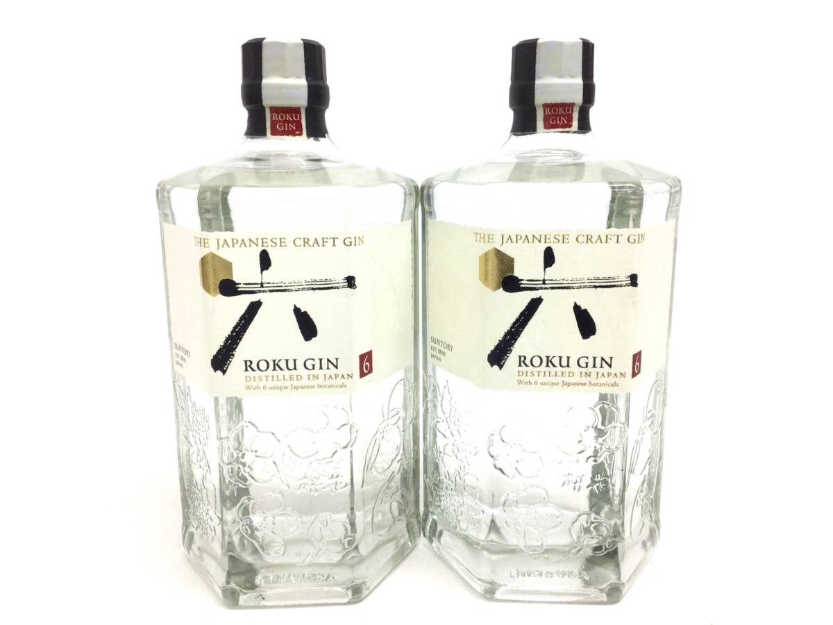 スピリッツ ジン 六 2本セット 700ml 47% 重量番号:4(I-2)_1