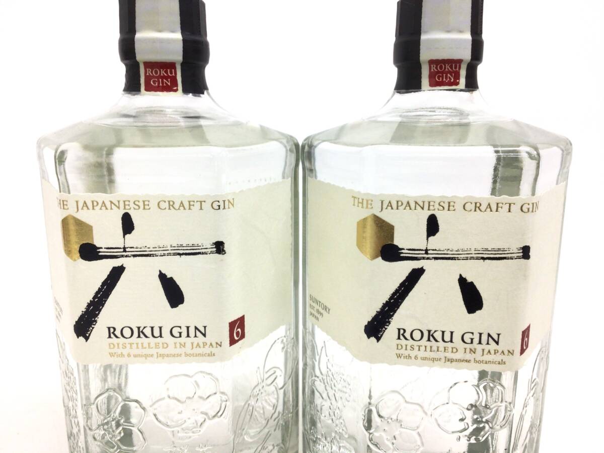 スピリッツ ジン 六 2本セット 700ml 47% 重量番号:4(I-2)_2