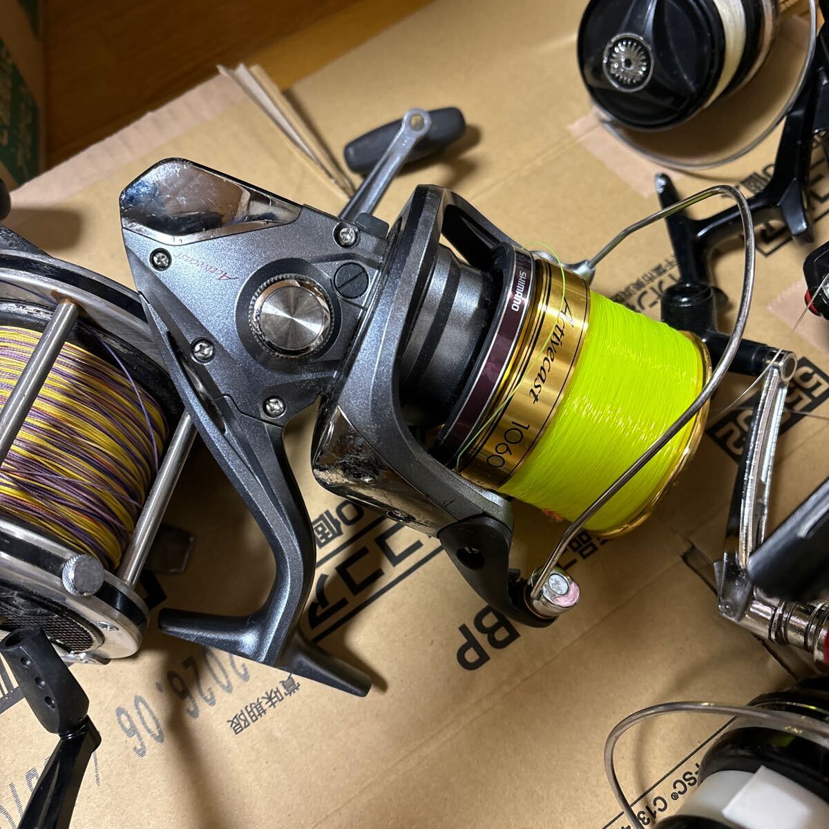 RYOBI ADVenture 101/ シマノactivecast 1060/ DaiwaGS-5000/daiwa ST-1300 Dx(2点)power spin gx-1000 まとめて6点セット リール_2