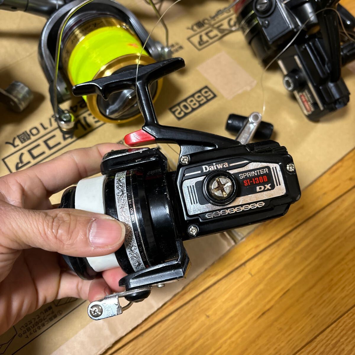 RYOBI ADVenture 101/ シマノactivecast 1060/ DaiwaGS-5000/daiwa ST-1300 Dx(2点)power spin gx-1000 まとめて6点セット リール_8