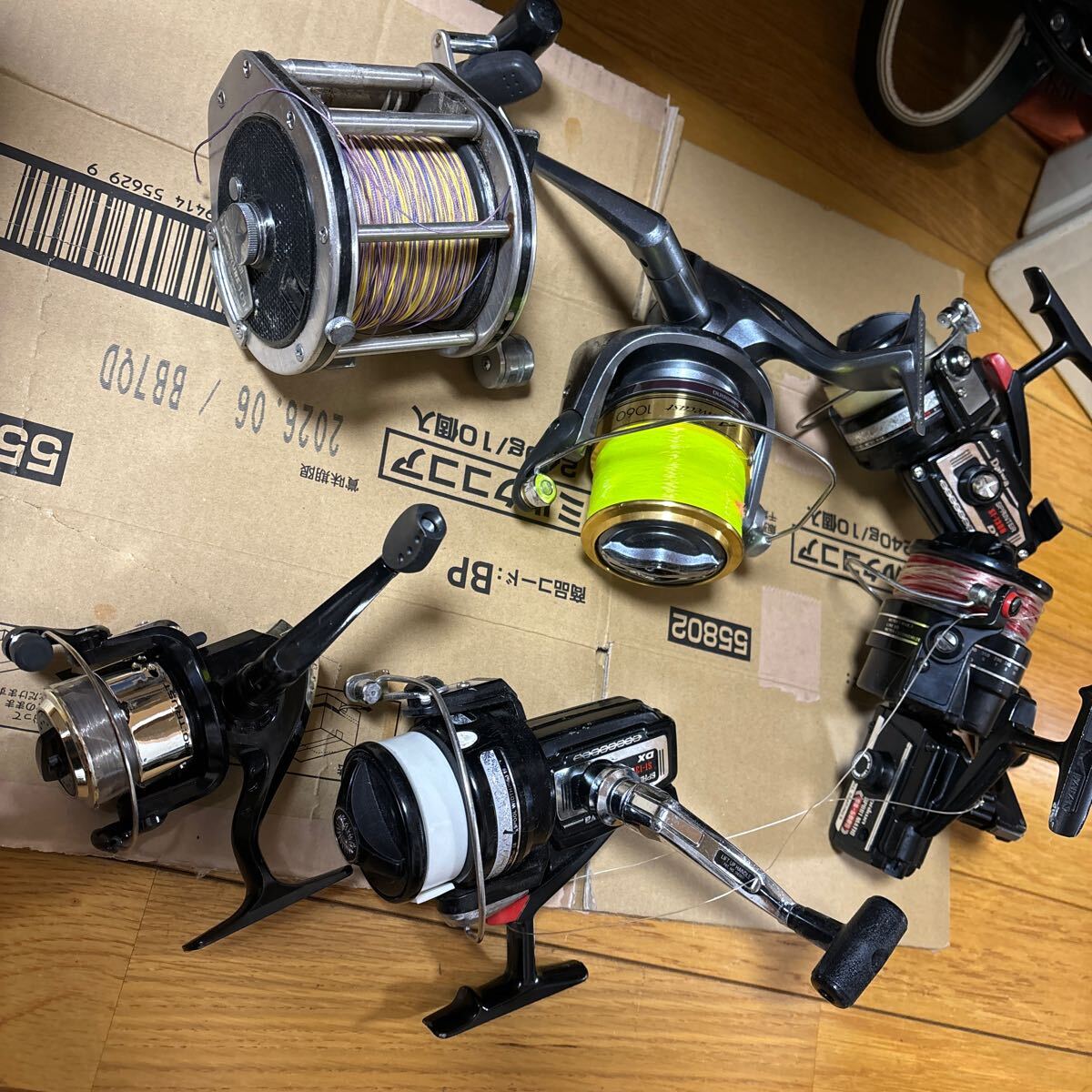 RYOBI ADVenture 101/ シマノactivecast 1060/ DaiwaGS-5000/daiwa ST-1300 Dx(2点)power spin gx-1000 まとめて6点セット リール_9