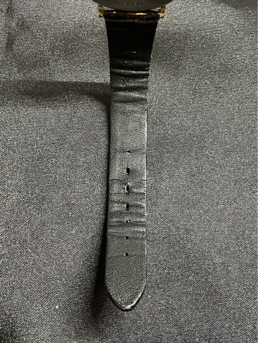 E/2014 セイコー ドルチェ 14Kベゼル ゴールド SEIKO Dolce 稼動品 腕時計_9