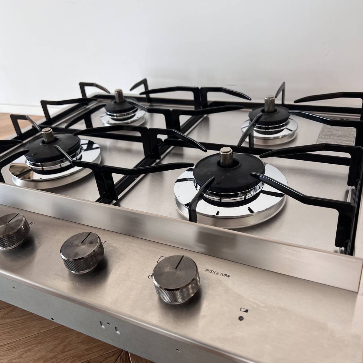 美品！ ☆ Rinnai システムキッチン用 ドロップインコンロ RD641STS 