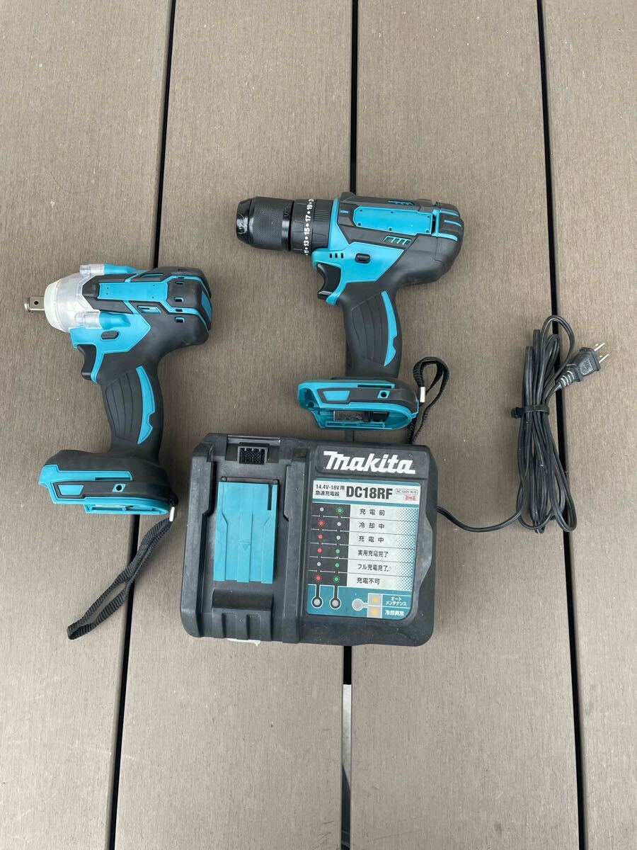 マキタ充電器　ドリルドライバ、インパクトレンチセット(コピー品) 18v_1