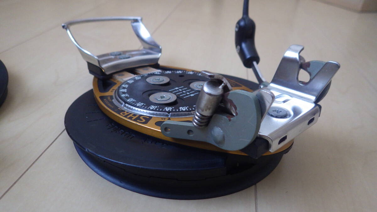 ☆SHR Step-in BINDINGS + ヒールアダプター+UNIVERSAL CANT 　used_6