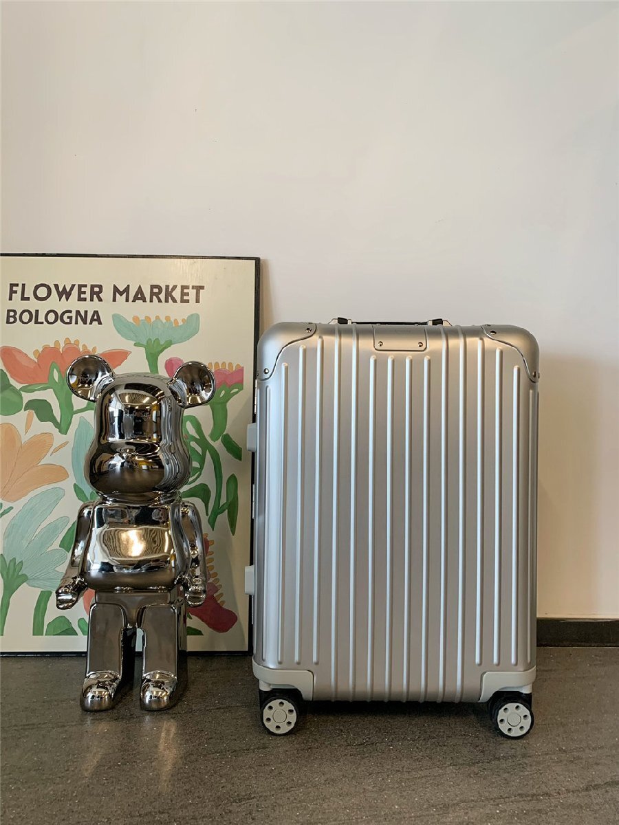 Rimowa Original Cabin Twist 35L スーツケース キャリーケース アルミニウム ブラック持ち手 シルバー_1