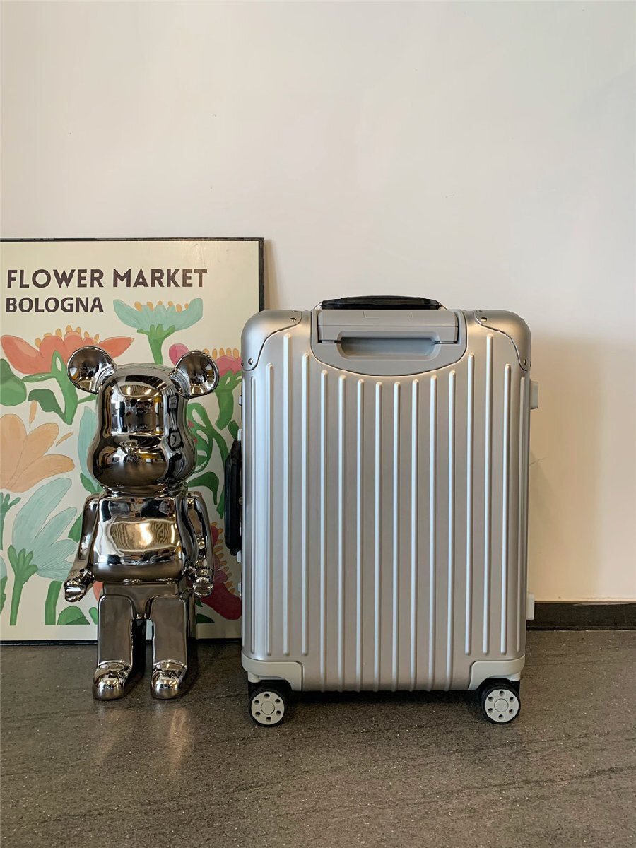 Rimowa Original Cabin Twist 35L スーツケース キャリーケース アルミニウム ブラック持ち手 シルバー_2