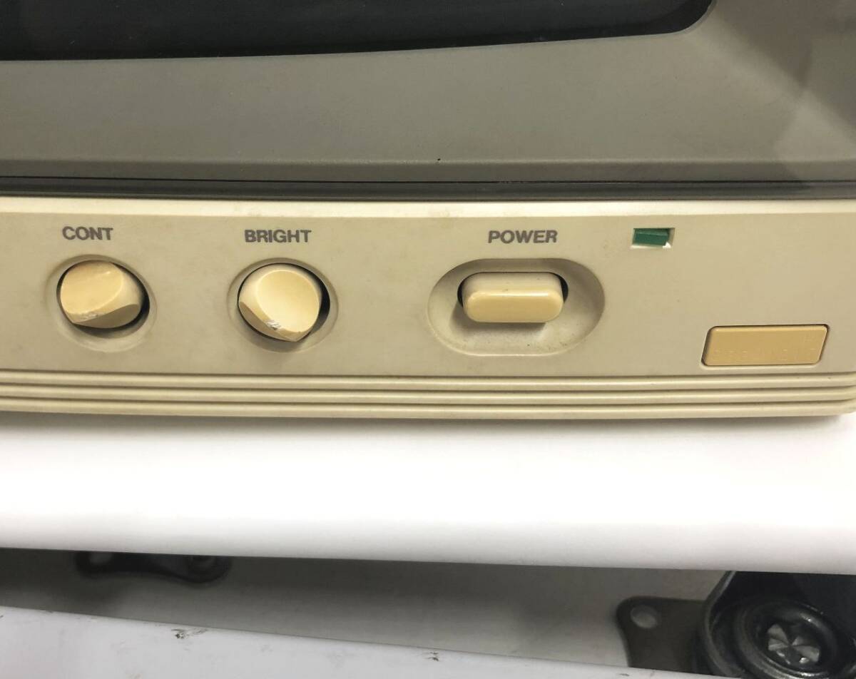 通電確認のみ】NEC PC-KD854 CRTモニター ブラウン管 14インチカラー