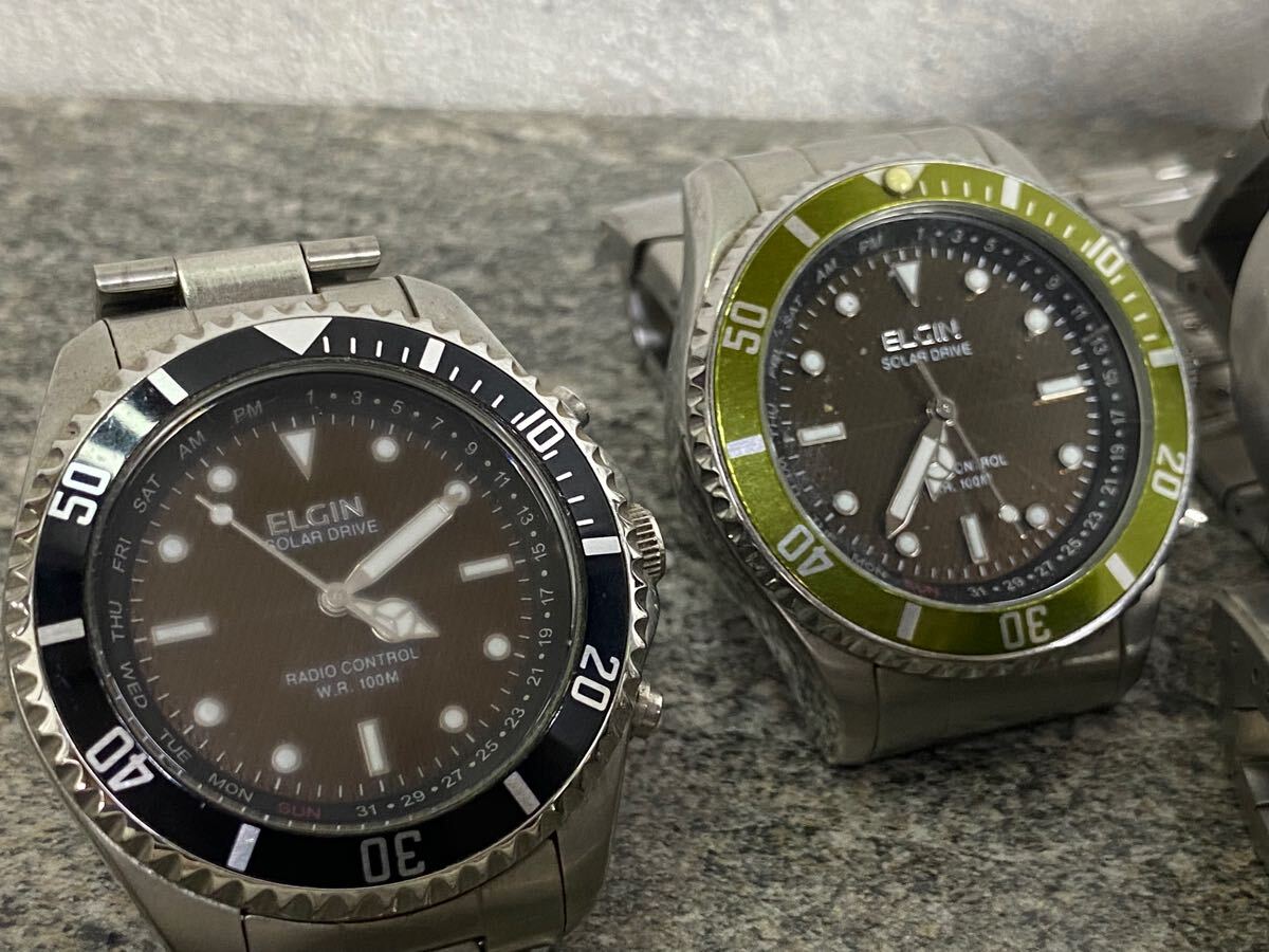 S250330【1円〜現状販売】腕時計まとめて ELGIN エルジン Gallucci ガルーチ TIMEX スヌーピー 55周年 他_4