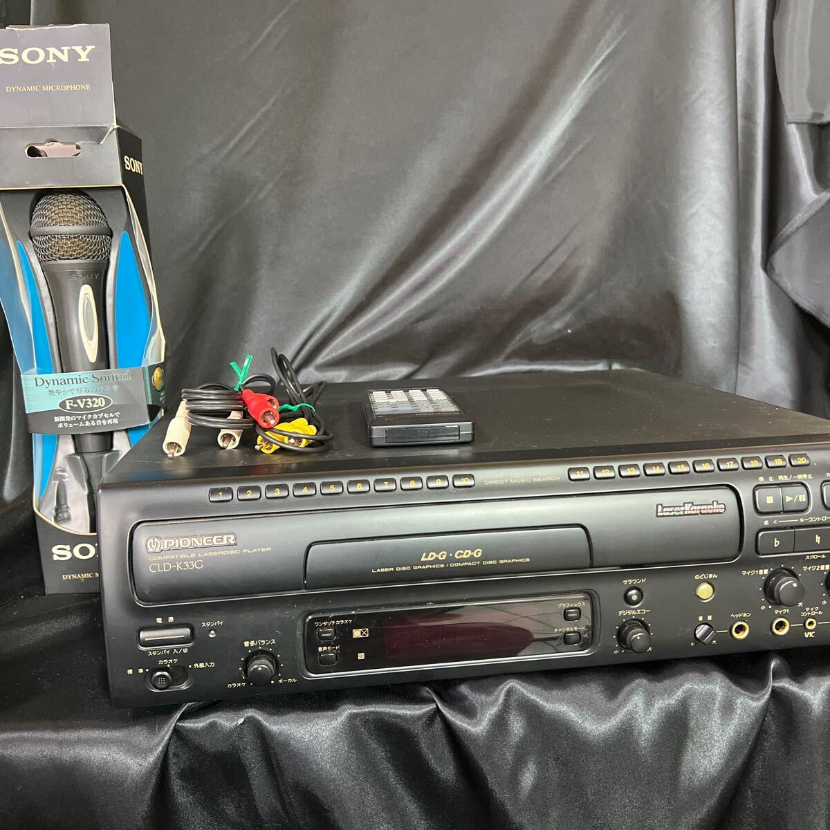 LDプレーヤー】PIONEER☆パイオニア☆レーザーディスク☆CLD-K33G