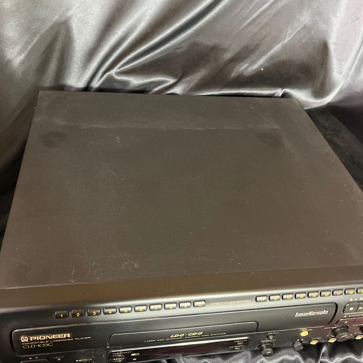 Pioneer レーザーディスクカラオケプレーヤー CLD-K33G 動作確認済 CLD