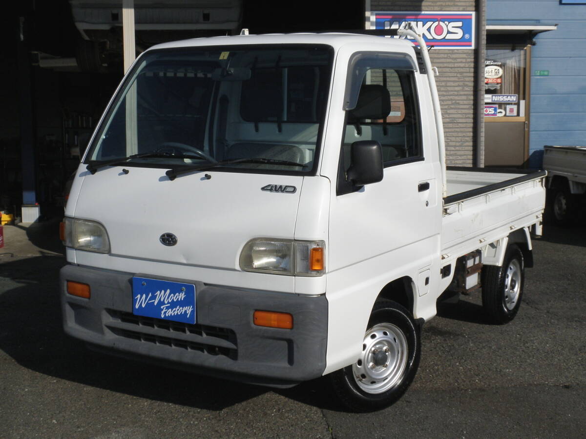 エアコン EL付き KS4 サンバートラック 4WD 5速 軽トラ 九州 福岡 