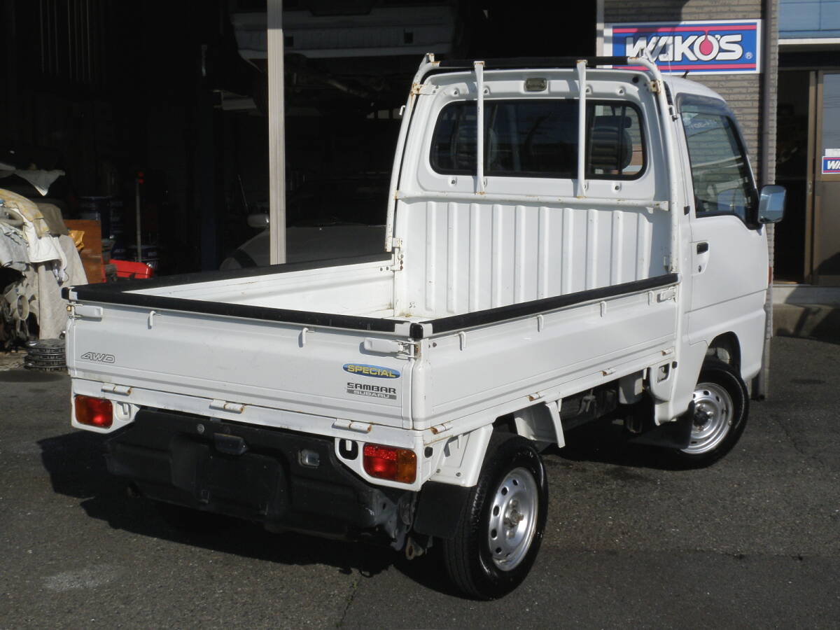 エアコン EL付き KS4 サンバートラック 4WD 5速 軽トラ 九州 福岡 