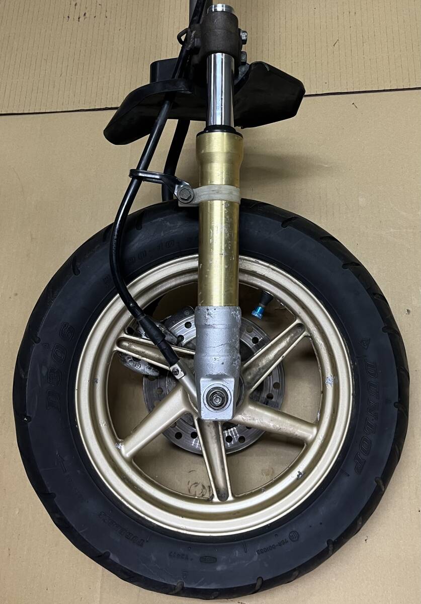 特選中古 ホンダ 純正 ディオ/DIO/ZX AF35 フロント/ホイール/ゴールド