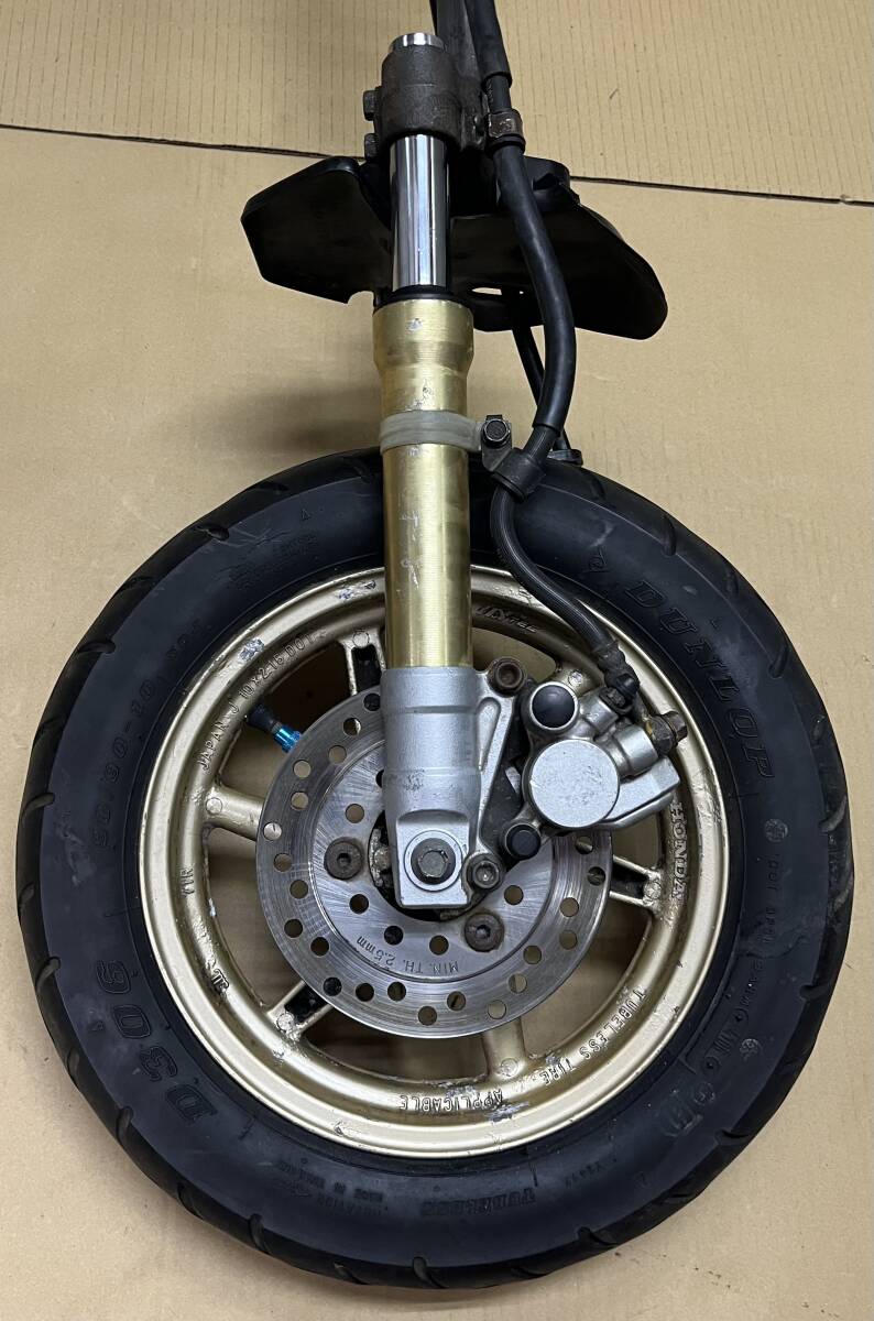 特選中古 ホンダ 純正 ディオ/DIO/ZX AF35 フロント/ホイール/ゴールド