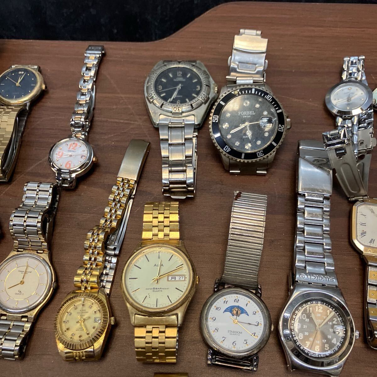 時計 腕時計 32本 SEIKO セイコー SCRIPT ELGIN CASIO シチズン メンズ レディース アンティーク まとめ ステンレス _3