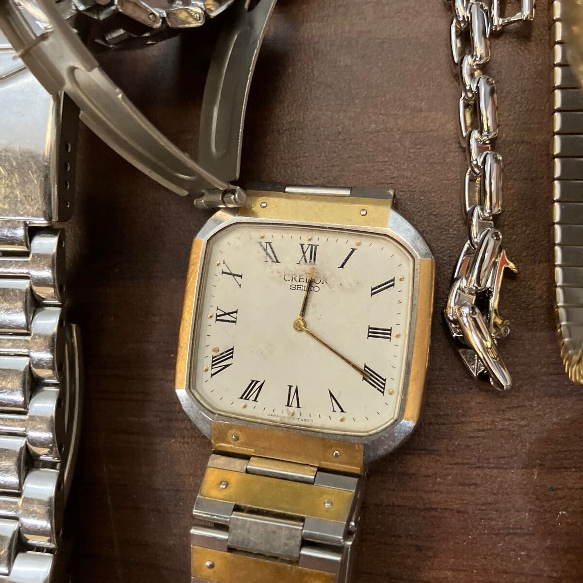 時計 腕時計 32本 SEIKO セイコー SCRIPT ELGIN CASIO シチズン メンズ レディース アンティーク まとめ ステンレス _9