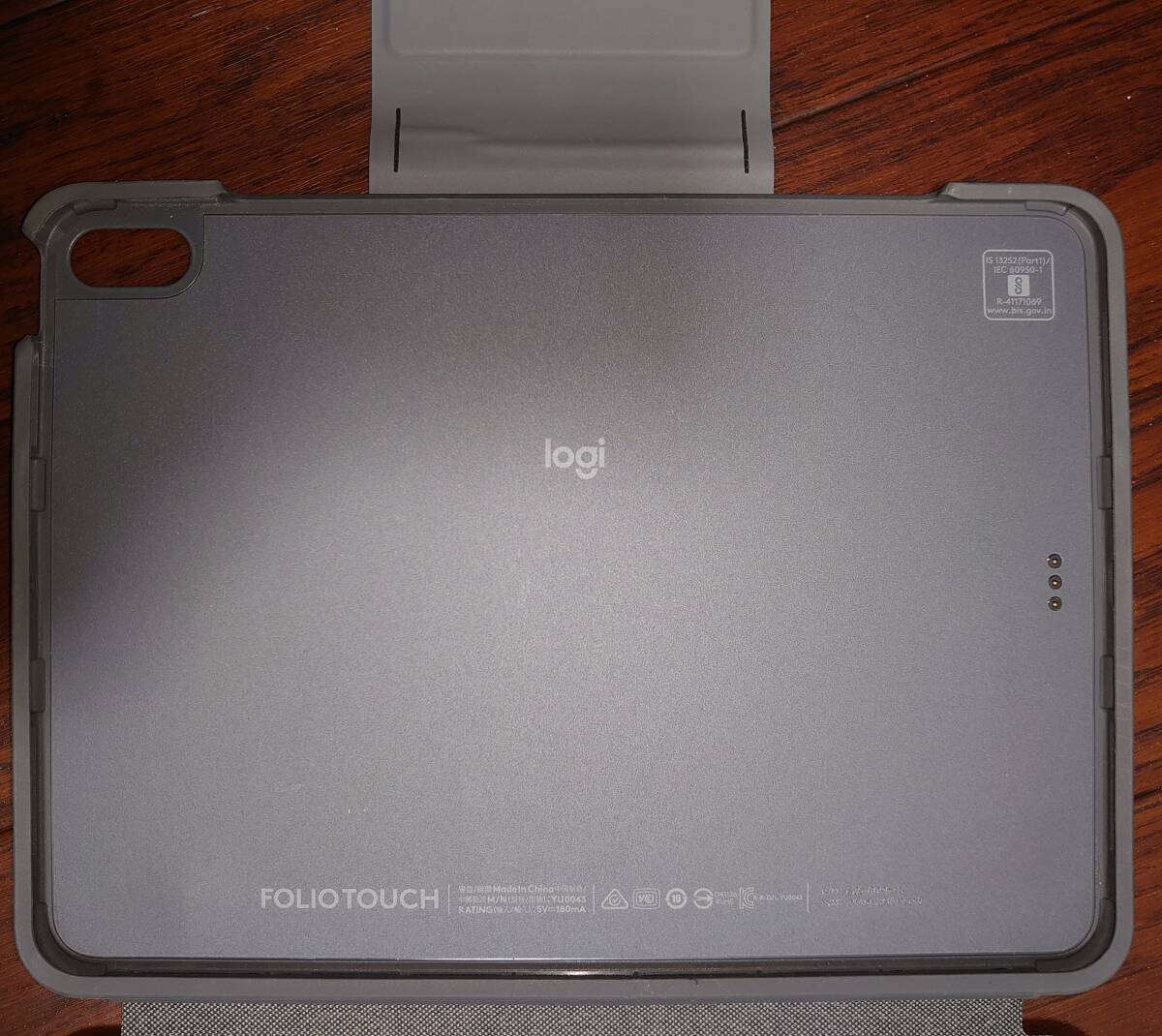 Logicool Folio Touch iPad Pro 11インチ対応 トラックパッド付きキーボードケース YU0043 中古品_3