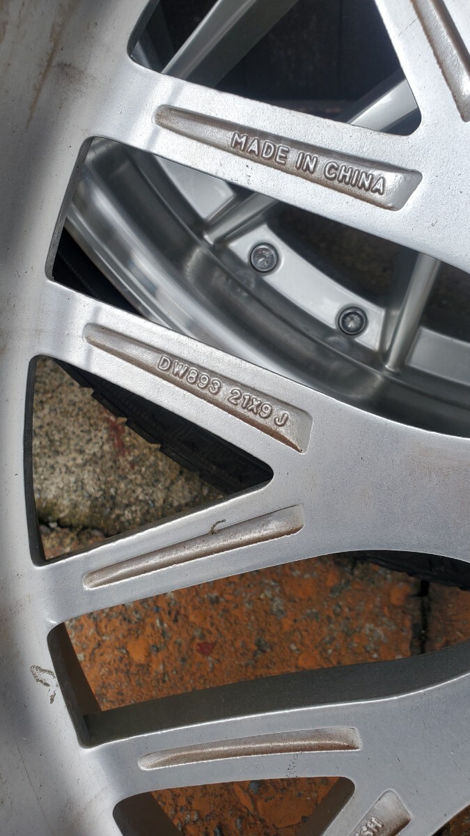 ロクサーニ マルチフォルケッタ 21x9.0J +38 PCD114.3 5H 245/35R21 アルファード ヴェルファイア_5