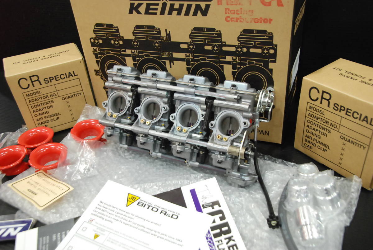 希少！ CB４００F用 FCR28パイ H/Z ビトーR＆D 新品！定価213,400円 PMC CB400FOUR 旧ヨンフォア 398cc＆408ccどちらも取り付けOK_1