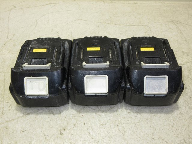▲▽9239　１円スタート　マキタ　純正品　電動工具用　Li-ion　リチウムイオン　バッテリ 電池　18V6Ah　BL1860B　５個セット△▼_6